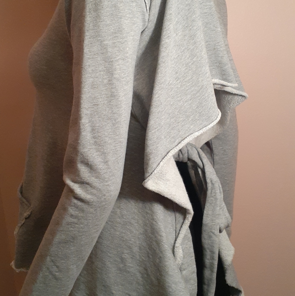Gray Top w/ open tie back